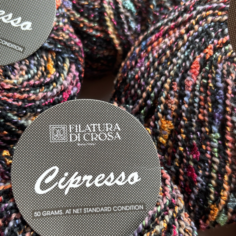 Filatura Di Crosa Cipresso Multicolor Yarn LOT Bundle - 8 Balls NWT